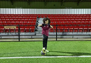 boy with villa kit