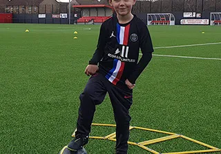 boy with palace kit